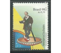 C2086 O CIRCO BRASILEIRO PALHAÇO DE PÉ 98 - 10.241a Mint